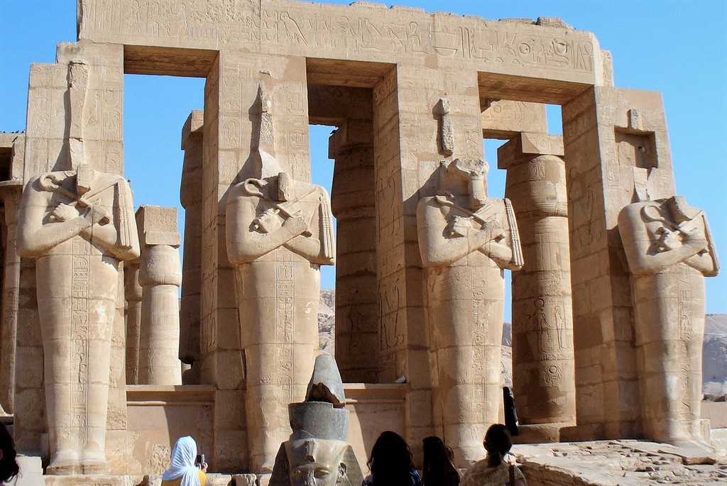 Der Ramesseum Tempel
